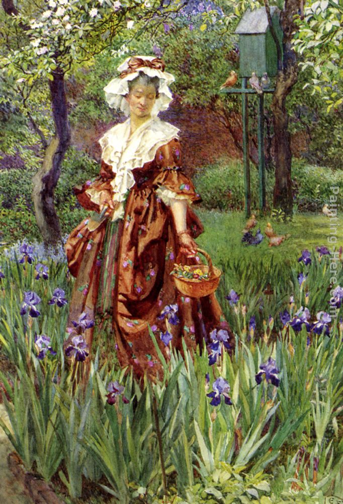 Madame Placid painting - Eleanor Fortescue-Brickdale Madame Placid art painting